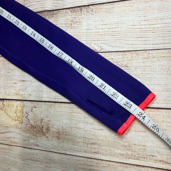 Nike Pro Dri-FIT Purple Half Zip Pullover Size Small Thumbholes Workout Running - Picture 3 of 14